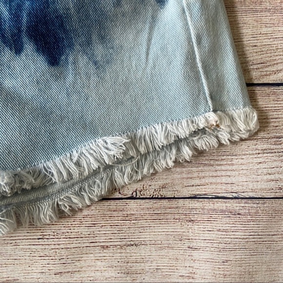 PacSun High Rise Tie Dye Festival Shorts Size 26 - Picture 4 of 7